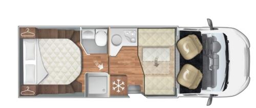 Zefiro 267tl-Innenraum